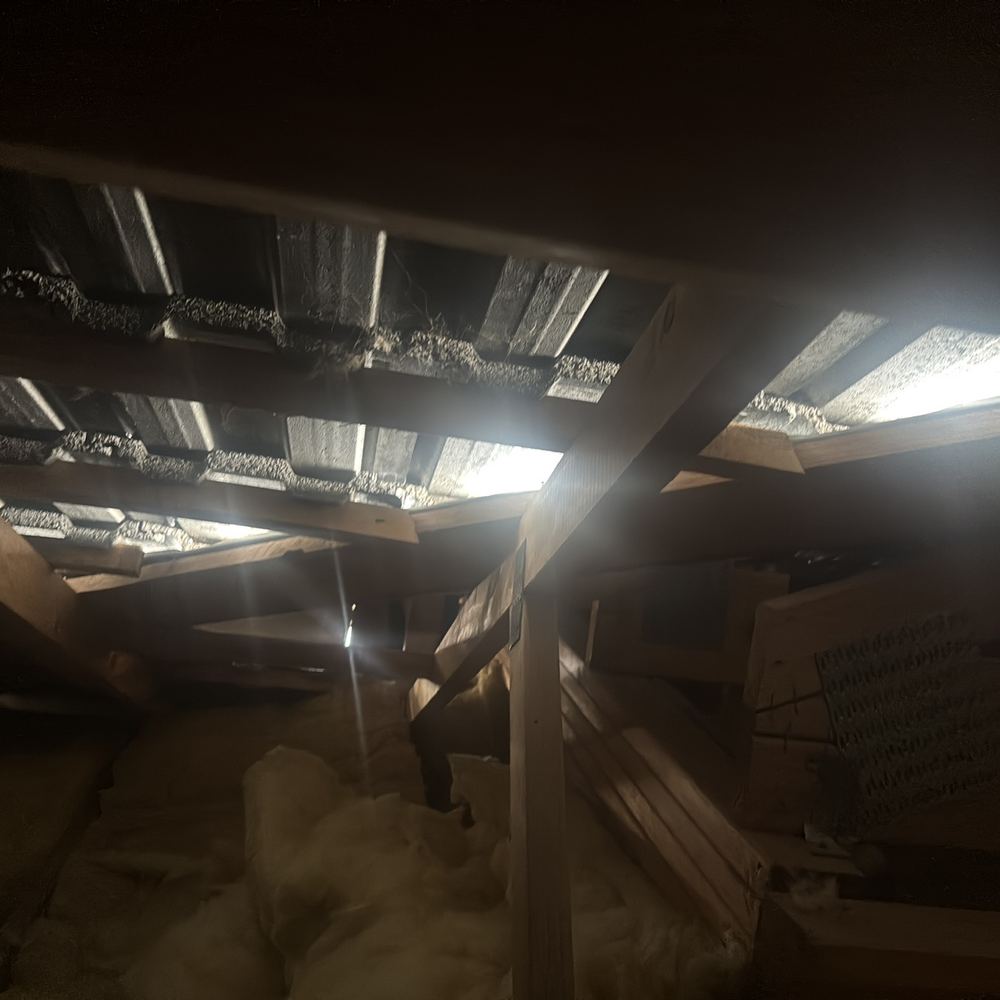 Following a roof leak back to the valley