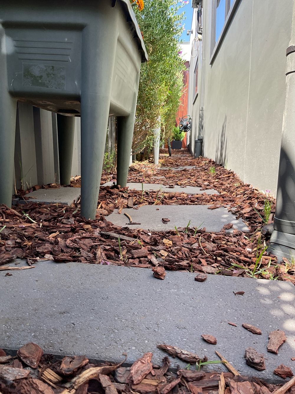 Paths that slope the wrong way