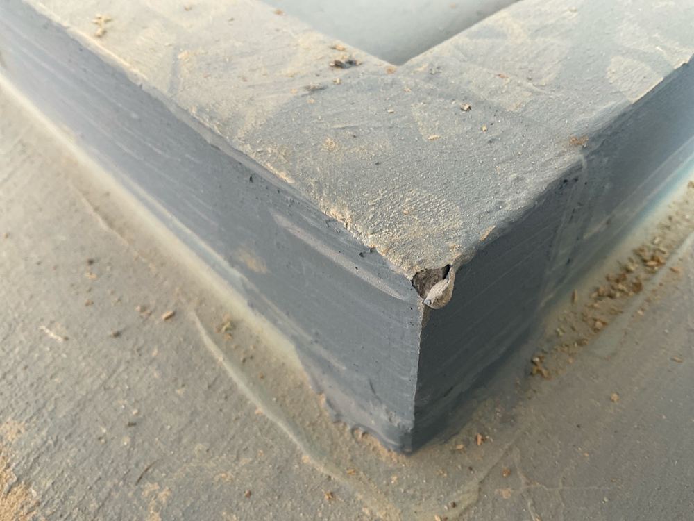 Damaged waterproofing membrane, recorded on a waterproofing inspection in Fraser Rise